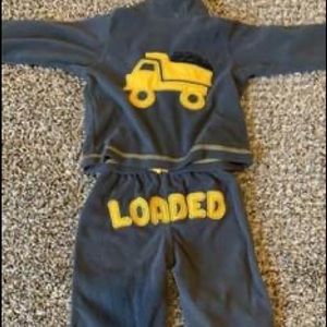 CAT 12 month sweater and sweat pants